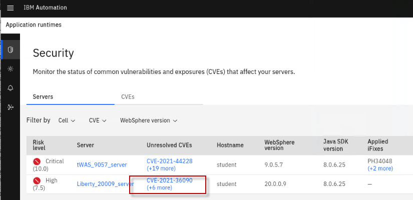 app runtimes servers