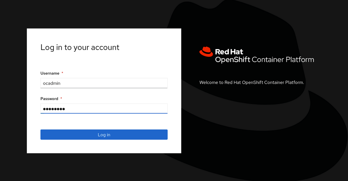 ocp ui login